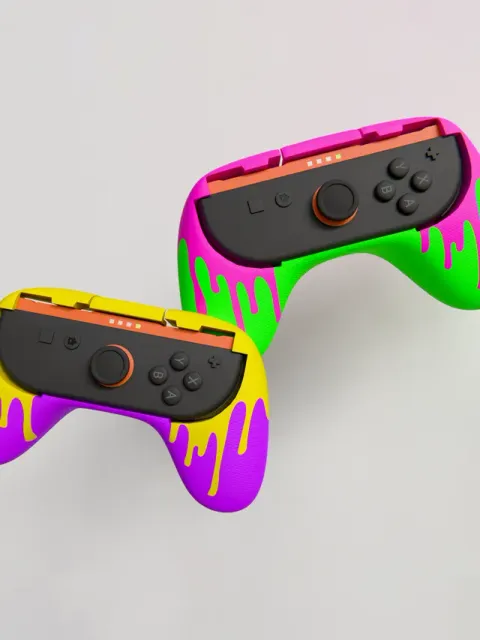 Splatoon Inspired Grip for Nintendo Switch 2 — Фото 2 из 3