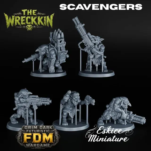 The Wreckkin Ork, BASE ARMY- 32mm grimdark wargame — Image 5 of 7