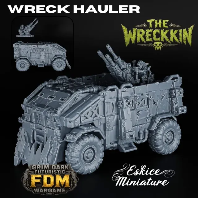 The Wreckkin Ork, BASE ARMY- 32mm grimdark wargame — Image 7 of 7