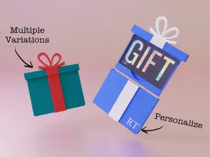 Gift Card Holder - Gift Box Edition