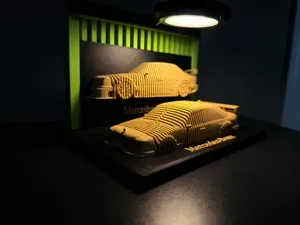 Mercedes Benz W202 C-Class DTM -Layered Car model!