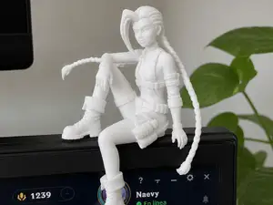 Jinx Monitor Buddy – Gamer Desk Figure