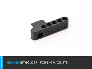 Makita Bitholder - For 8x4 mm Magnets