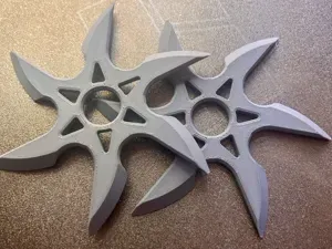 Six-Pointed Ninja Star (Shuriken)