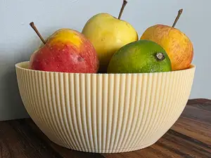 Ridged modern Bowl