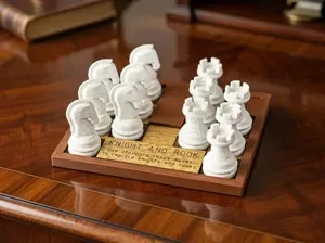 Chess Puzzle - Knight and Rook Chess- Logic Puzzle