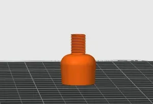 Standard car valve to big valve for airmatrass connector