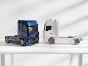 Mercedes Actros Truck Model Detailed Cars