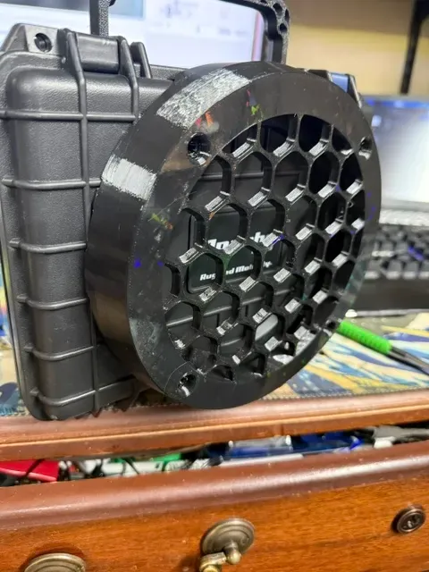 Apache 1800 6.5" wrapped Polk speaker grill — Image 2 of 7
