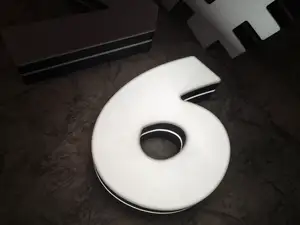 LED Backlit Alphabet & Numbers