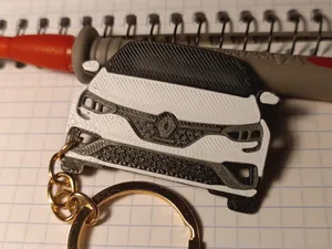 Renault Megane IV facelift RS Line (2020) keychain