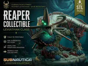 Reaper Leviathan Subnautica
