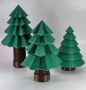 Christmas tree with maze inside