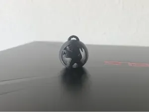 Peugeot Keychain ball, original unique 3D.