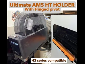 AMS HT Holder V2 with Hinge - H2 Serie Compatible