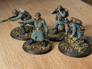 1418 jeu de guerre 32mm DND part 7 allemand 13a 16