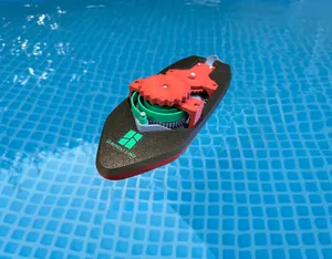 Wind-Up Bathtub Boat - Badewannenboot (Single /Dual Color)