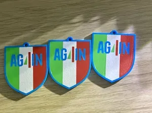 Scudetto Napoli 2025 - AG4IN KEYCHAIN