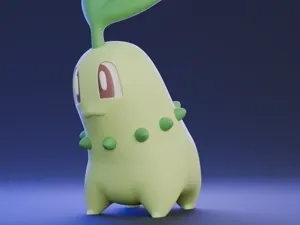 Chikorita Model Starting Pokemon; Split and Full