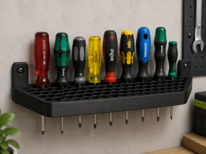 Honeycomb Screwdriver Holder