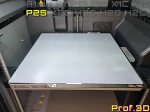 P2S First Layer Adhesion Test ⧸ Bed Cleaning