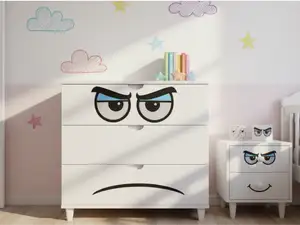 2D-Cartoon-Augen mit austauschbaren Mündern II