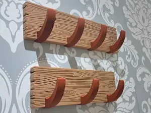 Coat Rack (Wooden Effect)