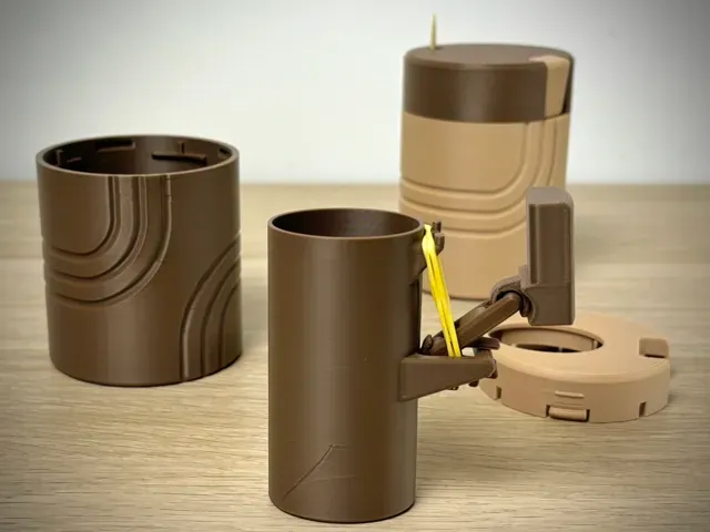 Toothpick Dispenser | Pop-up Toothpick Holder — Фото 3 из 4