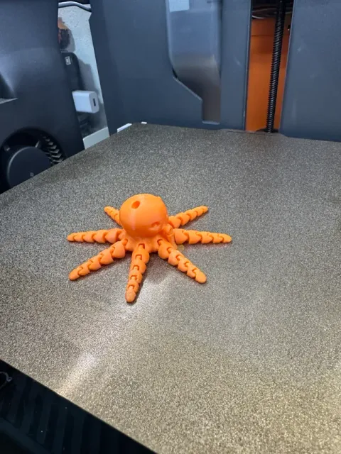 Flexi Octopus w/ key ring hole