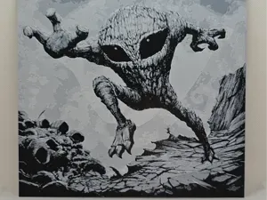 Creepy Pokemon Series - Hitmonlee (Hueforge)