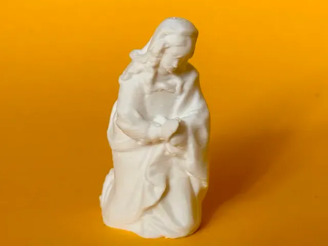 Christmas nativity scene 14 carved figures shelter — Фото 3 из 17