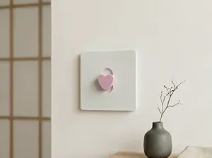 embellecedor interruptor corazón