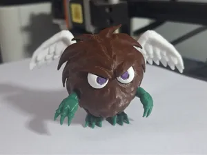 Kuriboh Enojado con alas de Yu-Gi-Oh!