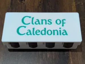 Clans of Caledonia - Coin Holder