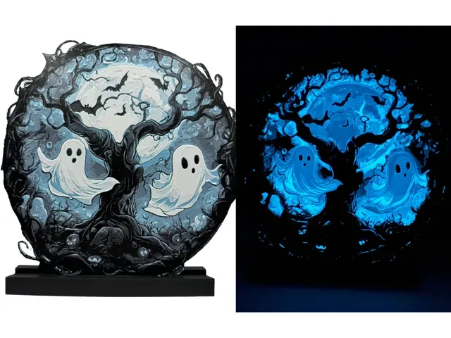 Glow-In-The-Dark Ghosts