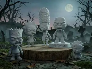 The Simpsons - Undead Series Chibi