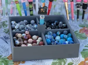 Bead Organizer Tray for Custom Pens
