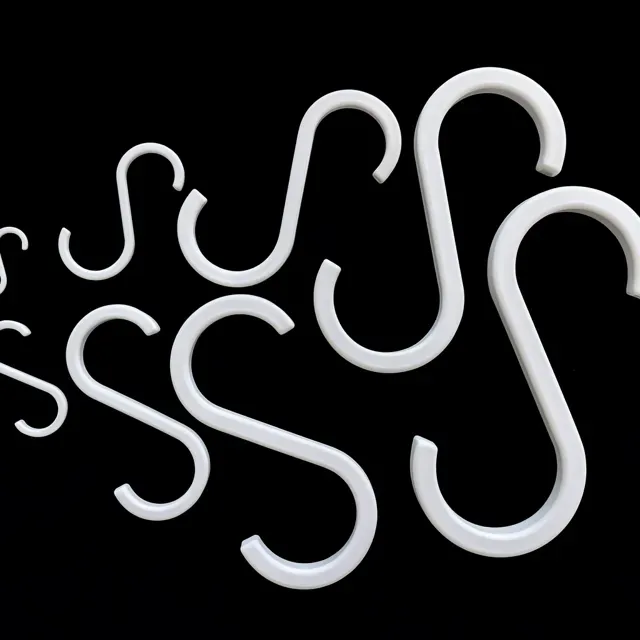 S Hooks Hangers - Heavy duty - Wardrobe s-hook — Image 4 of 6