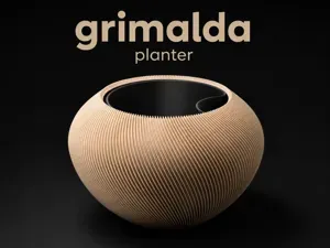 Grimalda Planter with Controlled Watering Insert