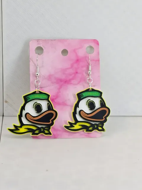 Oregon Ducks Earrings — Фото 4 из 4