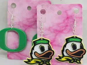 Oregon Ducks Earrings