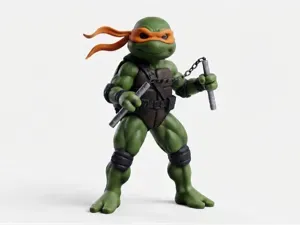 Michelangelo TMNT Chibi Figurine