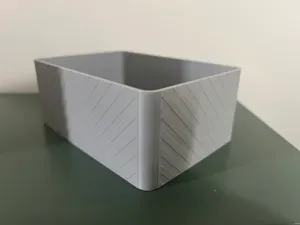 Cotton Swab Holder - Bathroom Q-tip organizer box