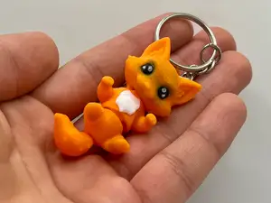 Fox -  Articulated & Keychain