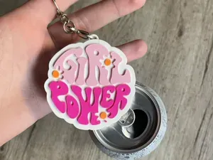 Soda can opener Girl Power