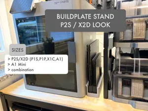 Ständer/Halter für Druckplatte in P2S/X2D Optik