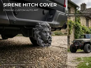 Sirene Trailer Hitch Cover