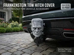 Frankenstein Tow Hitch Cover