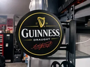 Guinness Pub Sign – 3D Printed Garage / Bar Sign