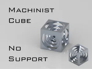 Machinist Infinity Cube - Self-supporting